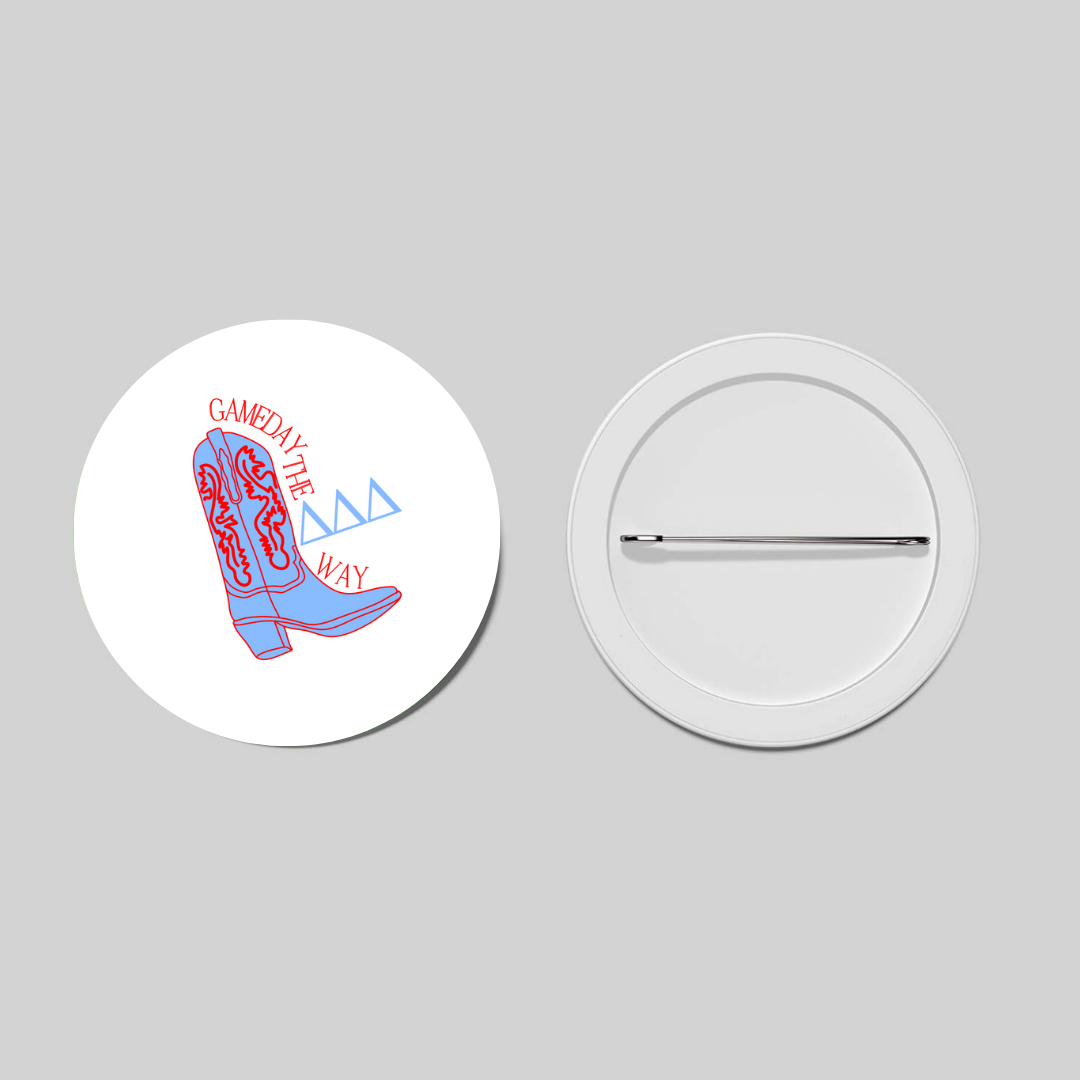 Gameday the Greek Way Pin - All Sororities!