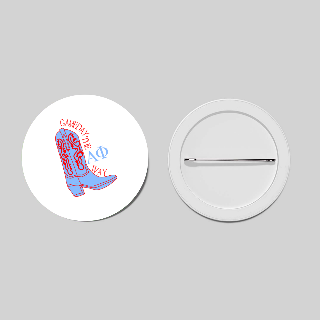 Gameday the Greek Way Pin - All Sororities!