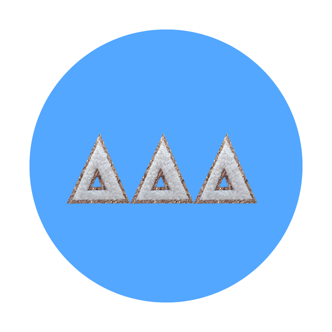 Greek Letters Pin