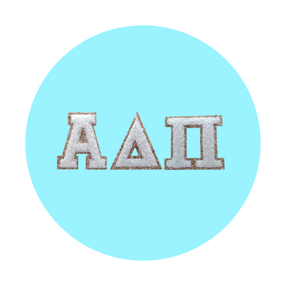 Greek Letters Pin