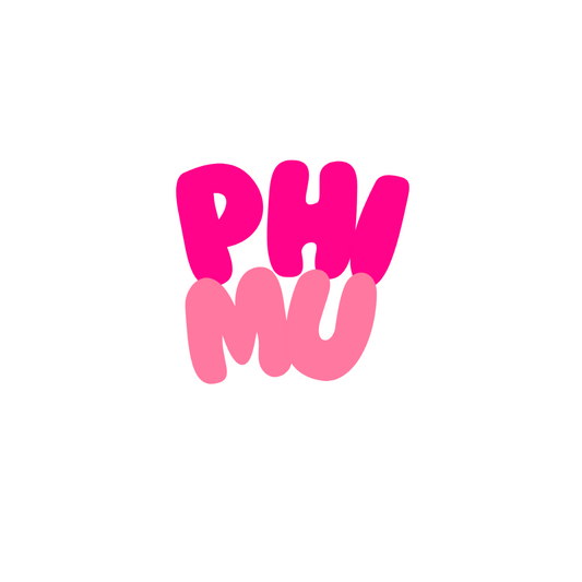 Phi Mu Bid Day Pin