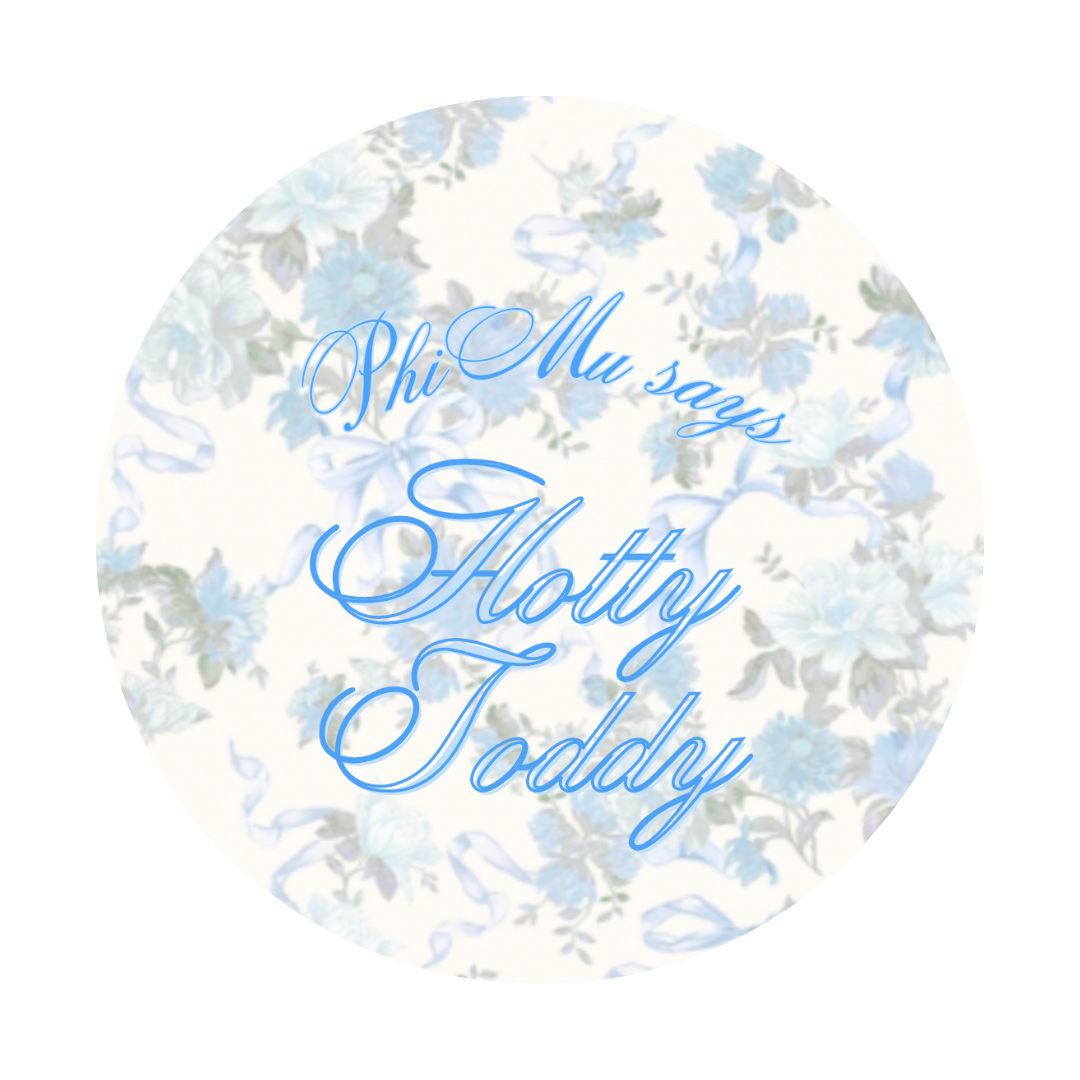 Floral Hotty Toddy Pin - Greek