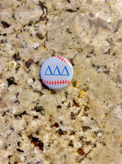 MINI Greek Baseball Pins