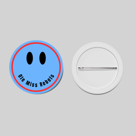 Smiles for Ole Miss Pin